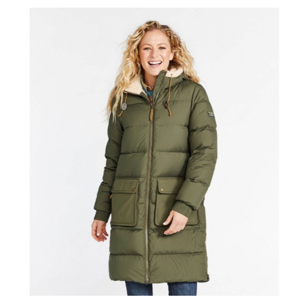L. L. Bean mountain classic down jacket NWT